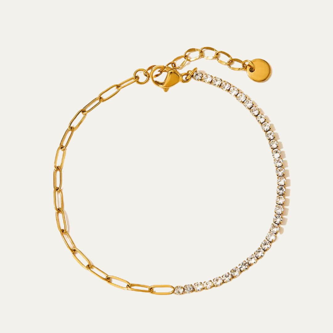 Zircon Chain Bracelet