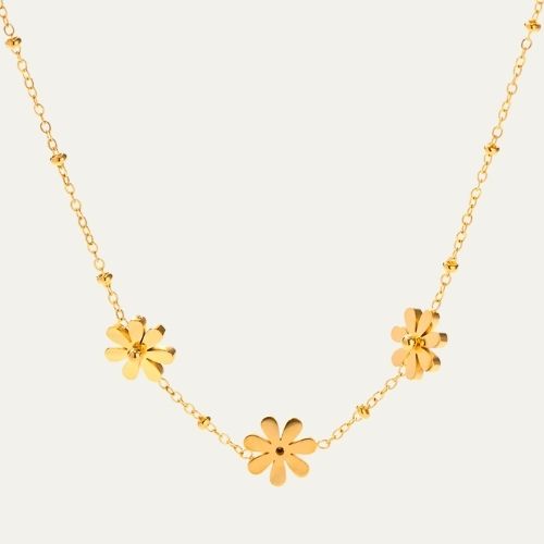 Daisy Flower Necklace