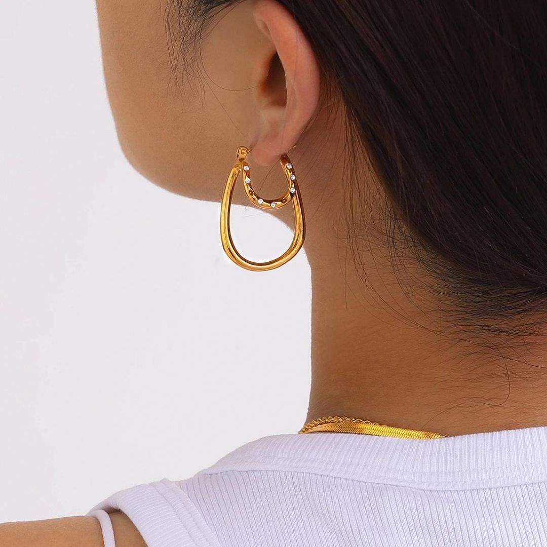 Double Layer Earrings