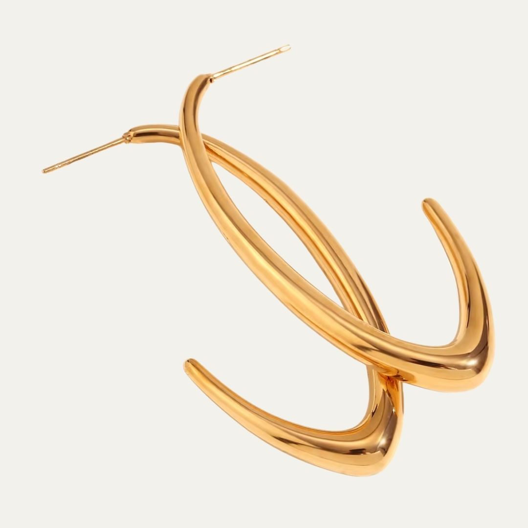 V Shape Earrings