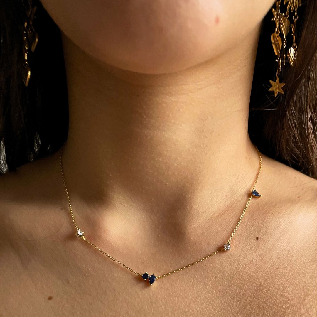 Geometric Necklace