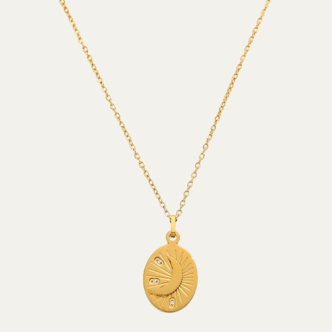 Moon Pendant Necklace