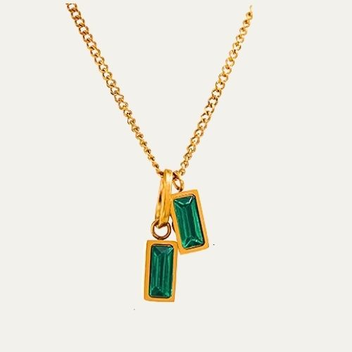 Green Gem Necklace