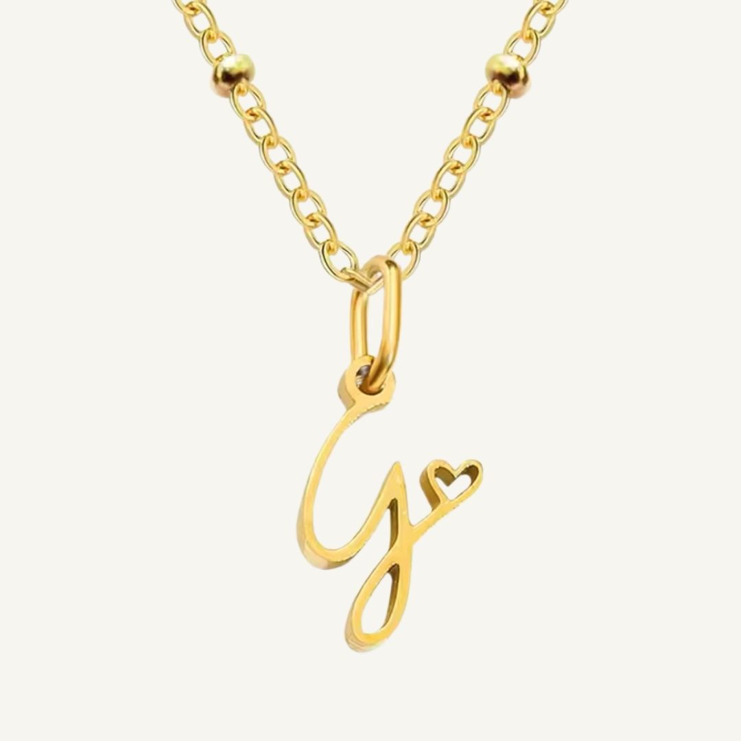 Love Initials Necklace