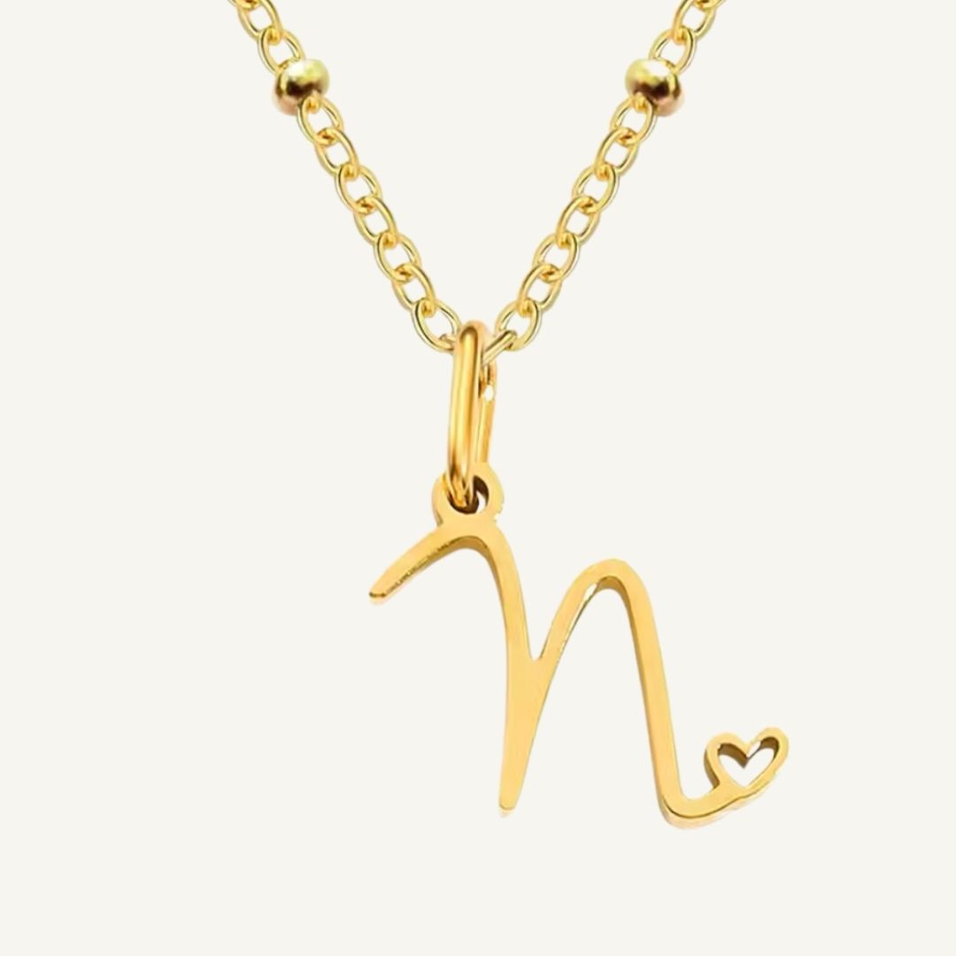 Love Initials Necklace