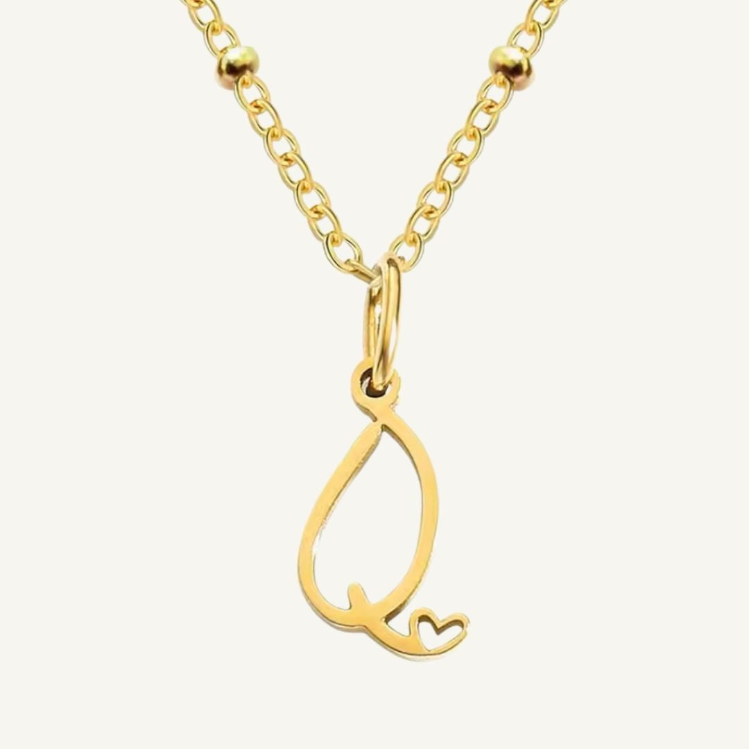 Love Initials Necklace