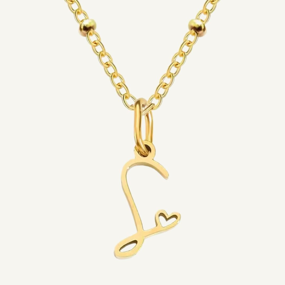 Love Initials Necklace