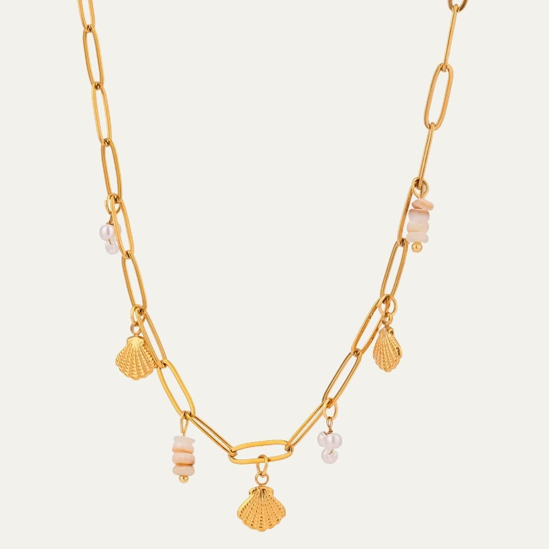 Shell Summer Chain Necklace