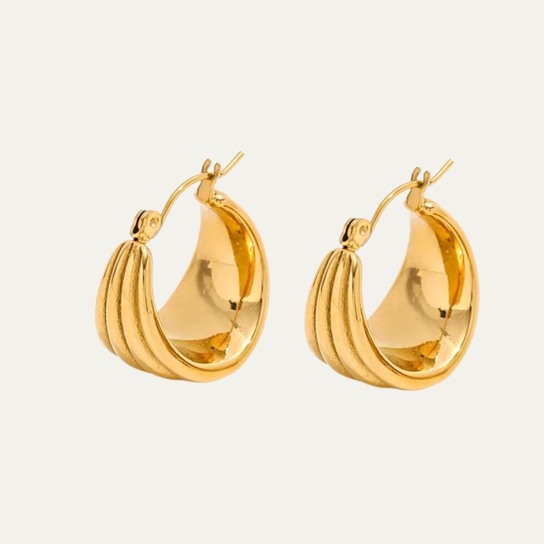 Chunky Hoop Earrings
