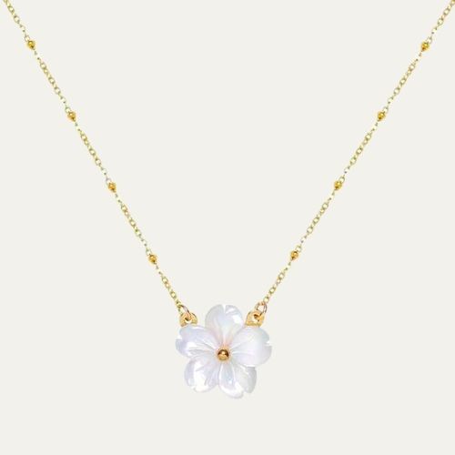 White Daisy Necklace