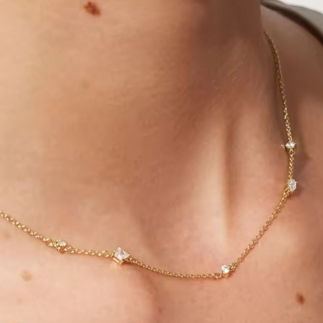 Cubic Zircon Necklace