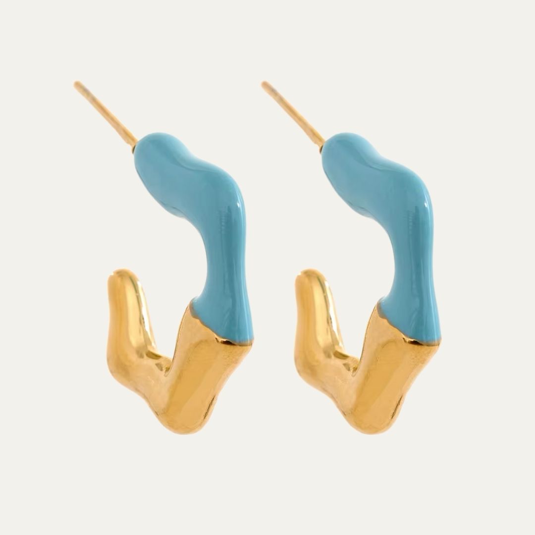 Summer Hoop Earrings