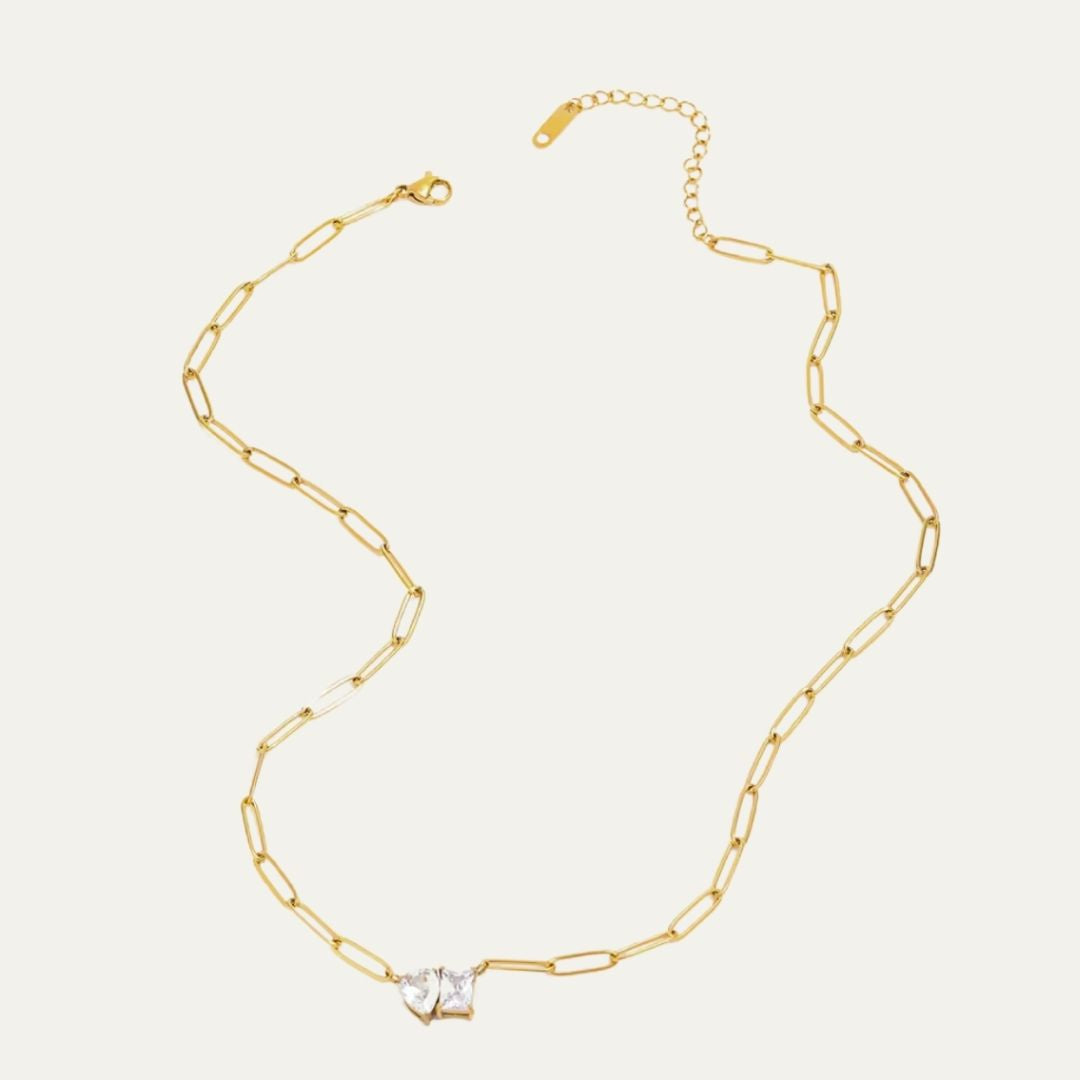 Zircon Chain Necklace