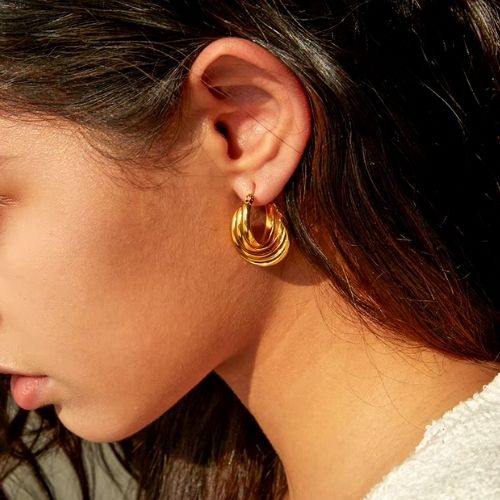 Double Layer Earrings