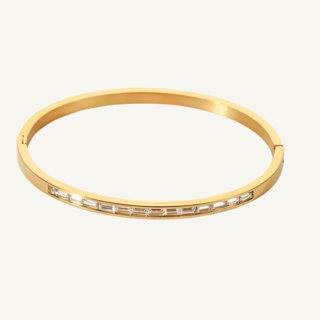 Zirconia Bangle Bracelet