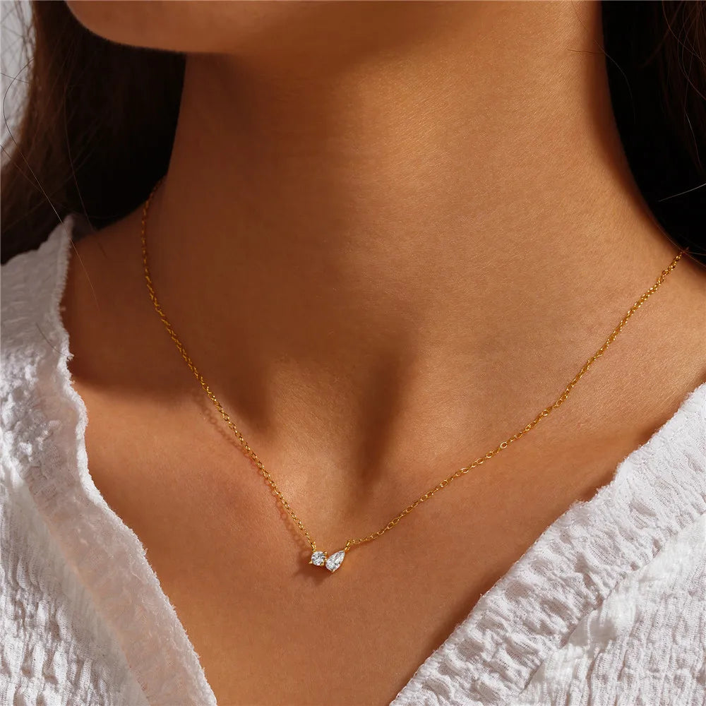 Fine Zircon Necklace